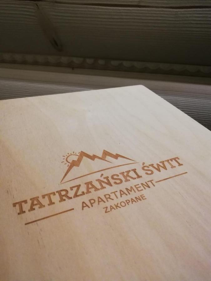 Apartament Tatrzanski Swit Z Tarasem 20M2, Garazem Podziemnym, Grota Solna ซาโกปาเน ภายนอก รูปภาพ