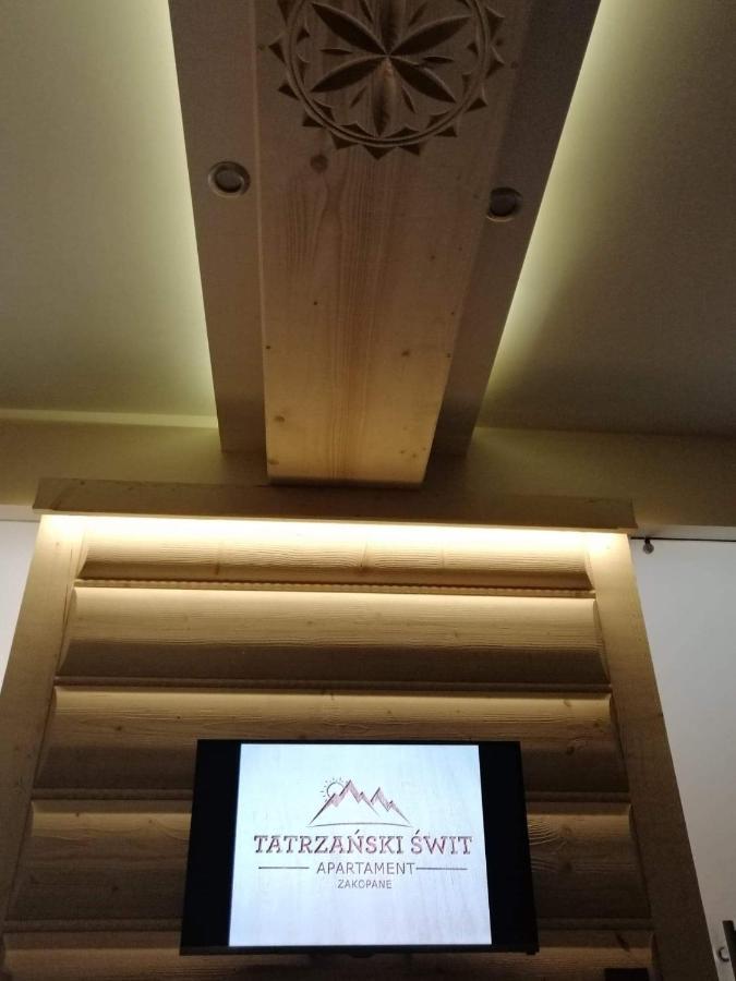 Apartament Tatrzanski Swit Z Tarasem 20M2, Garazem Podziemnym, Grota Solna ซาโกปาเน ภายนอก รูปภาพ